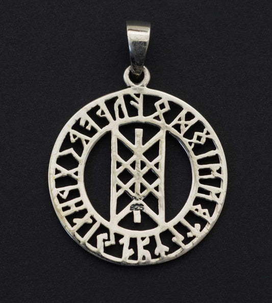 Pendentif Viking Web of Wyrd en Argent 925