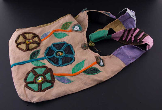 Sac À Main En Bandoulière Gibecière Ethnique Hippie Fourre-Tout – Népal