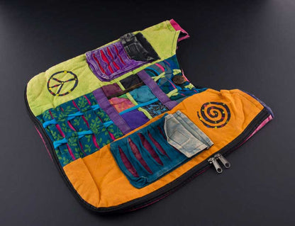 Sac À Main En Bandoulière Népalais – Gibecière Ethnique Hippie Baba Cool