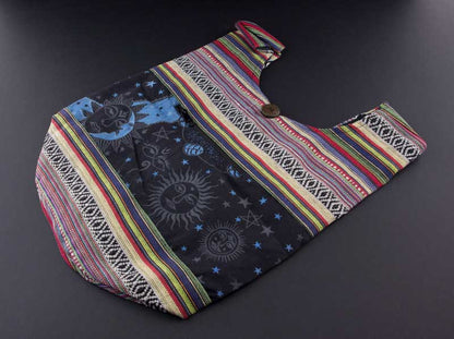 Sac À Main En Bandoulière Gibecière Ethnique Hippie Fourre-Tout – Népal