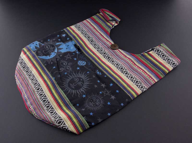 Sac À Main En Bandoulière Gibecière Ethnique Hippie Fourre-Tout – Népal