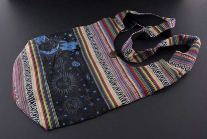 Sac À Main En Bandoulière Gibecière Ethnique Hippie Fourre-Tout – Népal