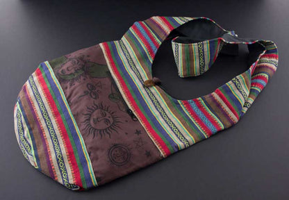 Sac À Main En Bandoulière Népalais – Gibecière Ethnique Hippie Baba Cool