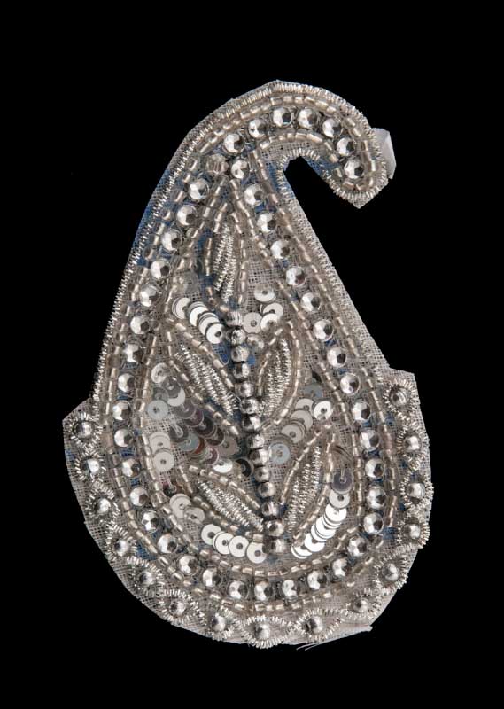 Écusson Brodé Cachemire Avec Strass – Artisanat Indien