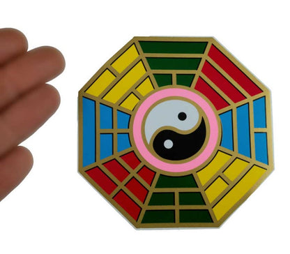 Stickers Thaïlande Bagua Yin Yang – Autocollant Feng Shui en Vinyle