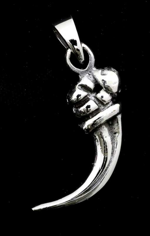 Pendentif Griffe de Tigre en Argent 925