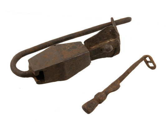 Cadenas Ancien Traditionnel du Népal et du Tibet en Fer Forgé