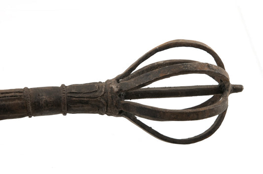 Vajra Bouddhiste À 7 Branches En Fer – Dorje Rituel Tibétain