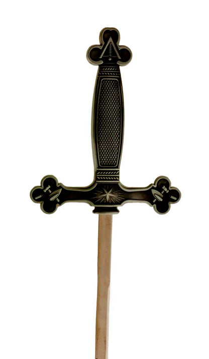 Épée Dague Franc-Maçon en Acier – Symboles Maçonniques