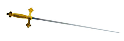 Épée Dague Franc-Maçon Dorée – Symboles Maçonniques