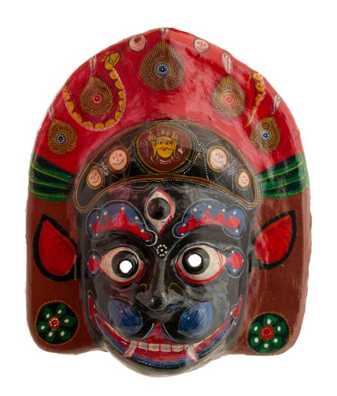 Masque Lakhey De Danse Népalais – Festival Indra Jatra