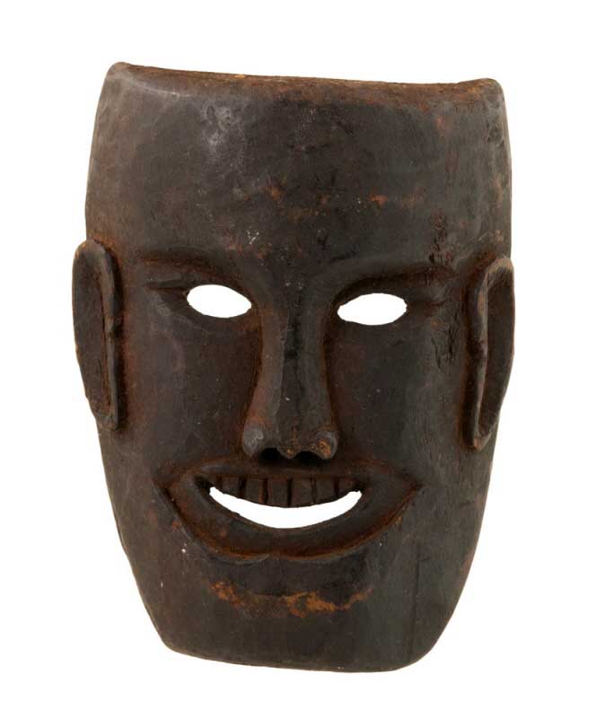 Masque De Chamane Népalais – Art De L’Himalaya – Bois