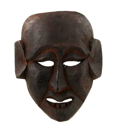 Masque De Chamane Népalais – Art De L’Himalaya – Bois