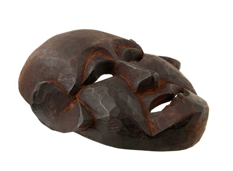 Masque De Chamane Népalais – Art De L’Himalaya – Bois