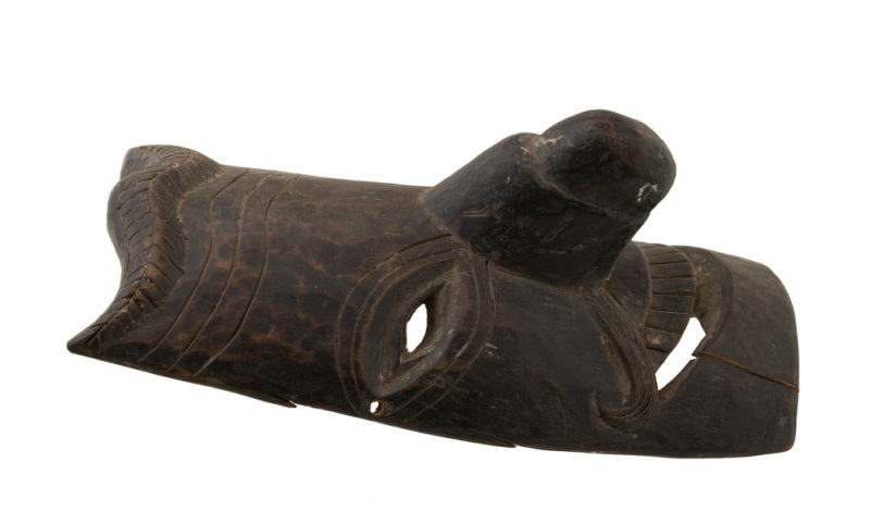Masque Tibétain Népalais – Art De L’Himalaya – Bois