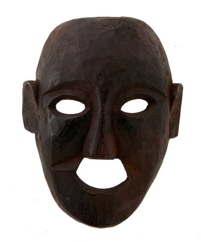 Masque De Chamane Tamang Népalais – Art De L’Himalaya – Bois