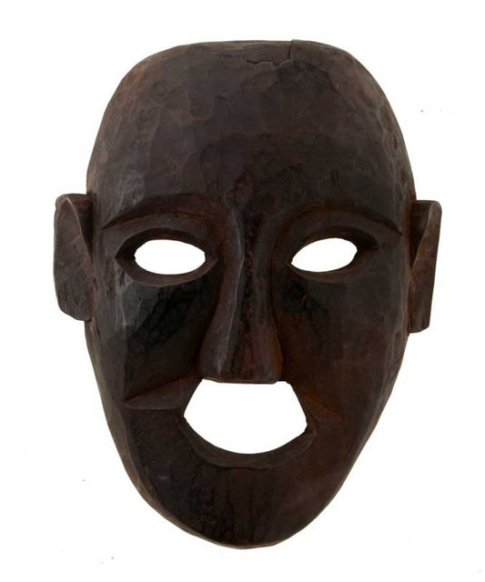 Masque De Chamane Tamang Népalais – Art De L’Himalaya – Bois