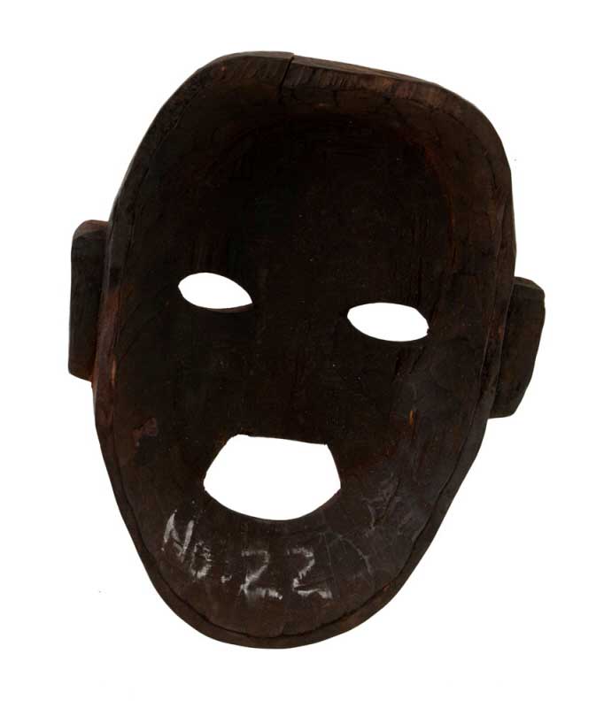 Masque De Chamane Tamang Népalais – Art De L’Himalaya – Bois
