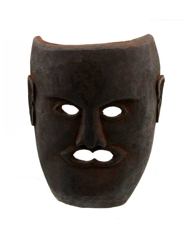 Masque De Chamane Népalais – Art De L’Himalaya – Bois