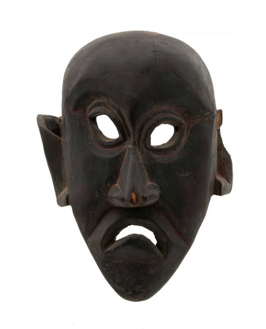 Masque Monpa Gurung Népalais – Art De L’Himalaya – Bois