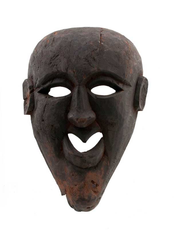 Masque De Chamane Magar Népalais – Art De L’Himalaya – Bois