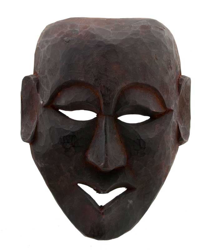 Masque De Chamane Magar Népalais – Art De L’Himalaya – Bois