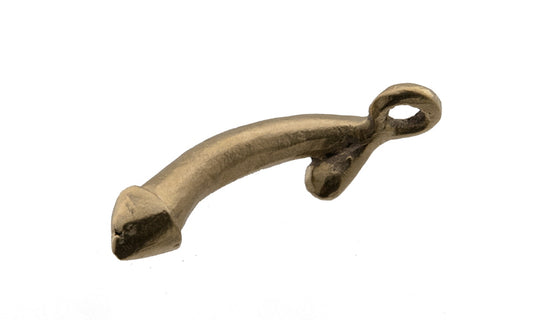 Porte-Clé Zizi En Laiton – Création Artisanale Du Cameroun