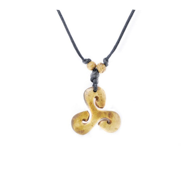 Collier Pendentif Celtique Tribal Triskell