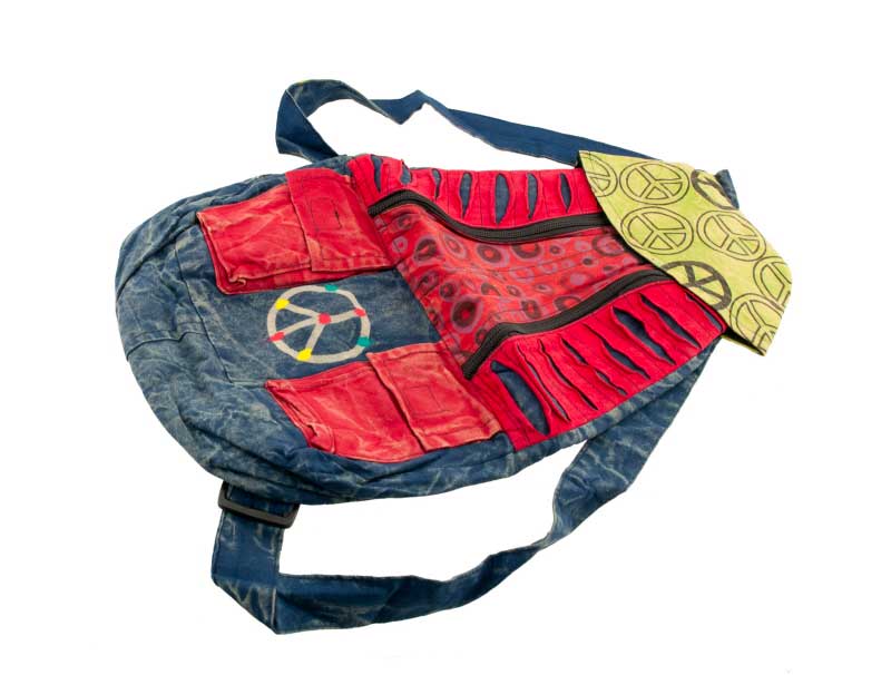 Sac À Dos En Bandoulière Ethnique Hippie Baba Cool De L’Inde