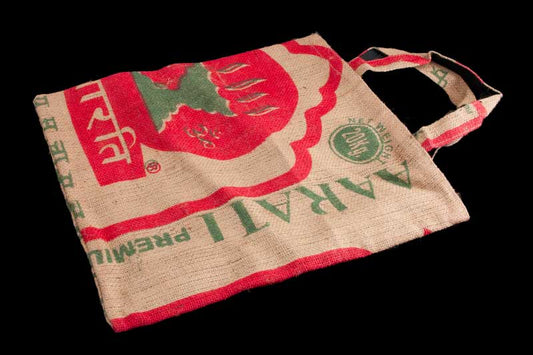 Sac Cabas En Toile De Jute Ethnique Hippie – Népal