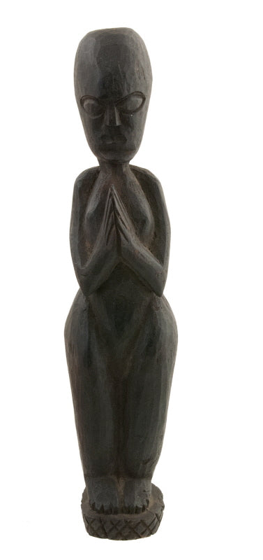 Statue votive tribale Namasté – Protection spirituelle du Népal