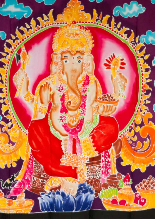 Batik Ganesh Master Piece – Toile en Coton Artisanale