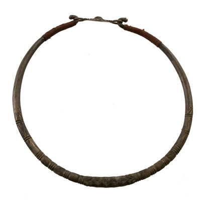 Collier Ethnique Hansuli Tharu – Ancienne Torque Tribale du Népal