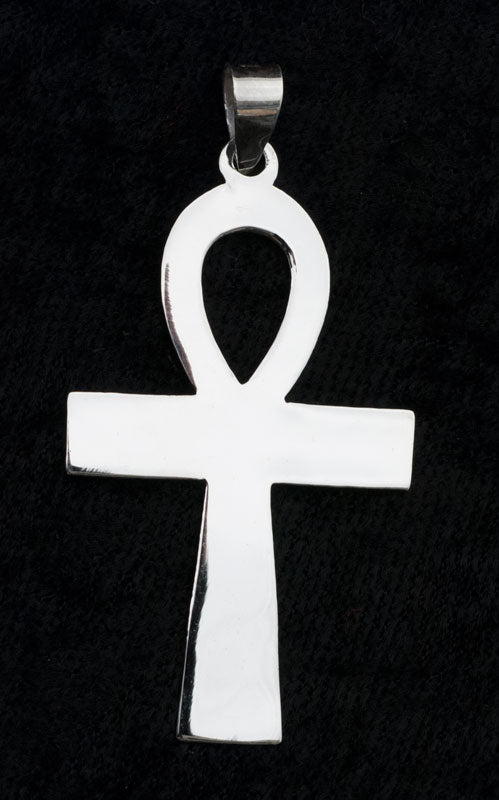 Pendentif Croix de Vie Ankh en argent 925 – Symbole intemporel de l’Égypte ancienne