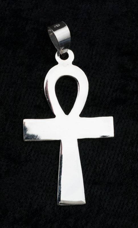 Pendentif Croix de Vie Ankh en argent 925 – Symbole intemporel de l'Égypte ancienne