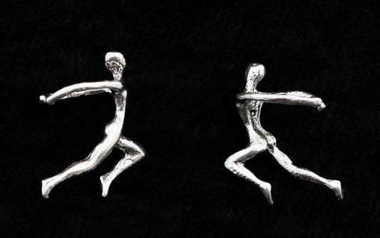 Boucles d’Oreilles Cartilage Femme Nue en Bijoux Ethnique Argent