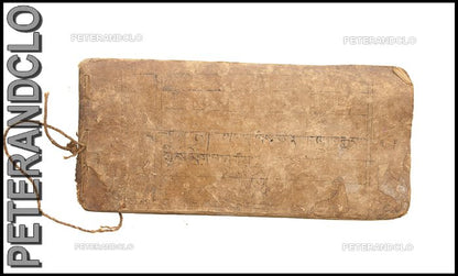 Ancien Livre de Prières Tibétain Bouddhiste – Manuscrit Rare de Tradition Tibétaine