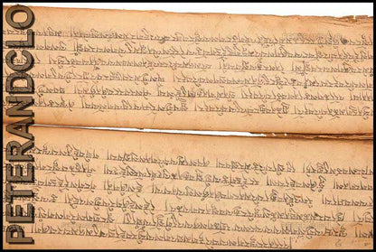 Ancien Livre de Prières Tibétain Bouddhiste – Manuscrit Rare en Écriture Outchen