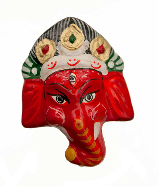 Magnet Ganesh Ganesha – Dieu Hindou À La Tête D’Éléphant Artisanat Du Népal