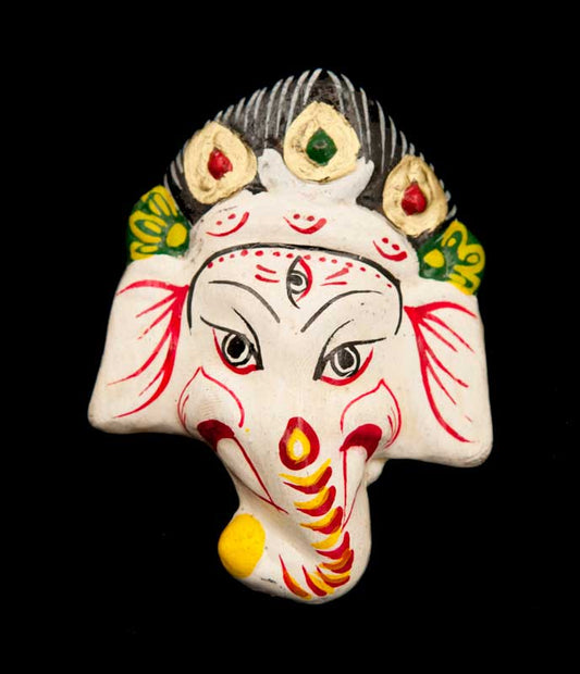 Magnet Ganesh Ganesha – Dieu Hindou À La Tête D’Éléphant Artisanat Du Népal