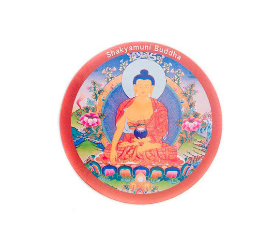 Magnet Bouddha Shakyamuni – Décoration Bouddhiste Tibétaine Du Népal