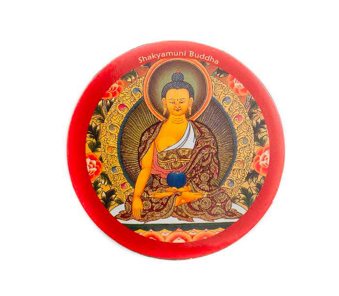 Magnet Bouddha Shakyamuni – Décoration Bouddhiste Tibétaine Du Népal
