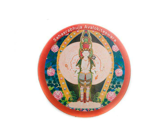 Magnet Déese Aux 1000 Bras – Avalokiteshvara Bouddhiste Tibétain Du Népal
