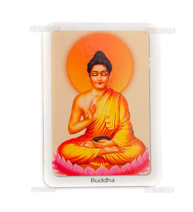Magnet Bouddha Tibétain – Décoration Bouddhiste Spirituelle Du Népal