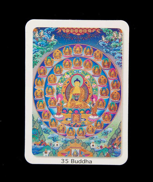 Magnet Bouddhiste Les 35 Bouddhas – Bouddhisme Tibétain
