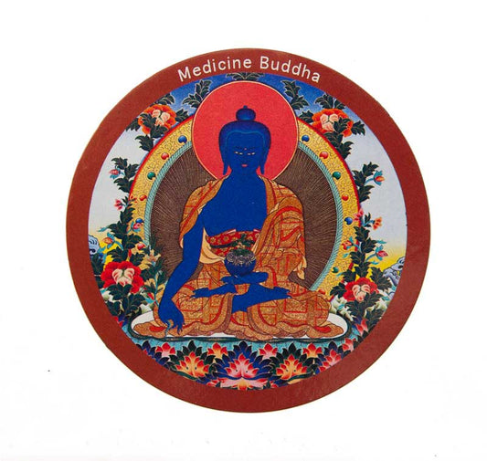 Magnet Bouddha Médecine – Symbole De Guérison Du Bouddhisme Tibétain