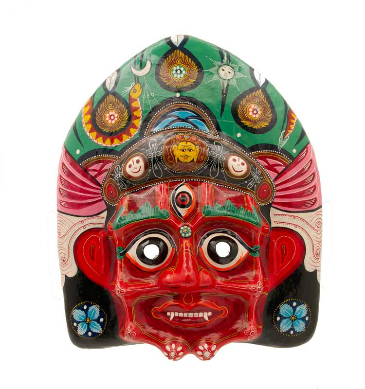 Masque Mahakali / Kali De Rituel Népalais – Festival Indra Jatra