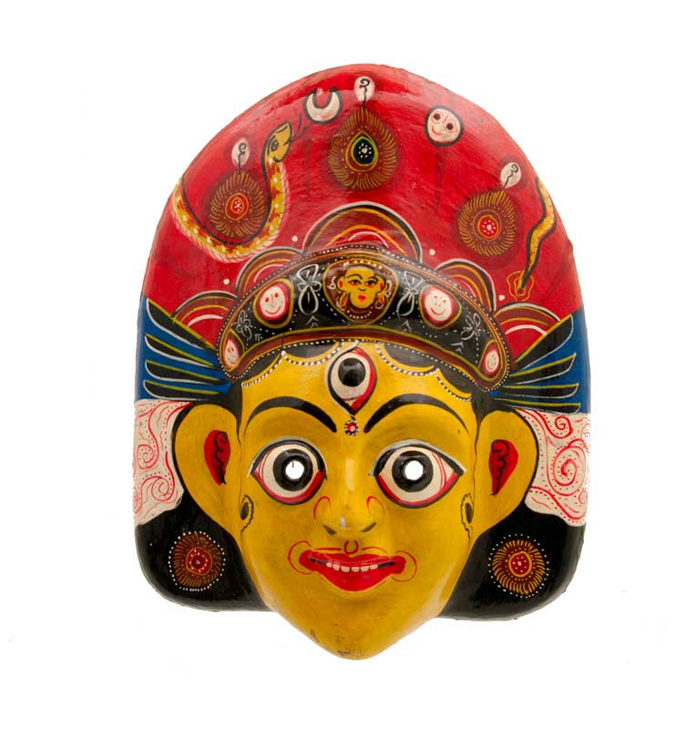 Masque Mahakali / Kali De Danse Ethnique – Festival Indra Jatra