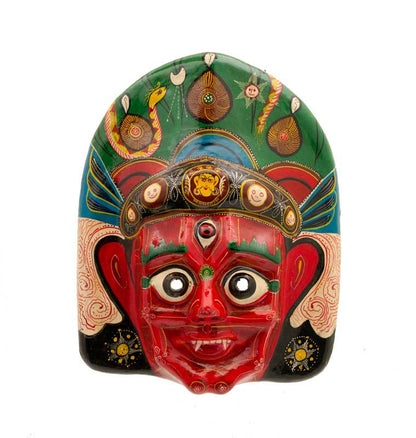 Masque Mahakali / Kali De Rituel Népalais – Festival Indra Jatra