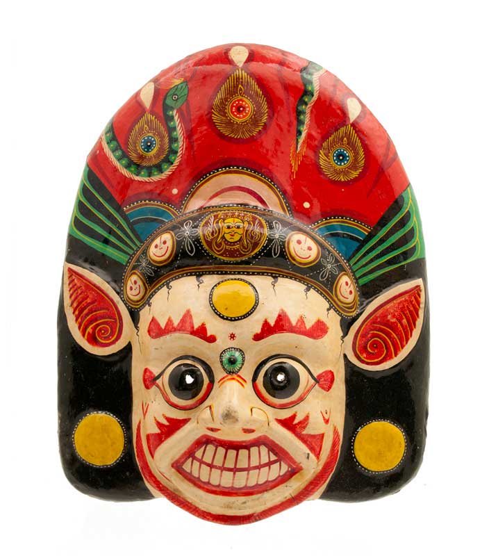 Masque Mahakali / Kali De Danse Ethnique – Festival Indra Jatra